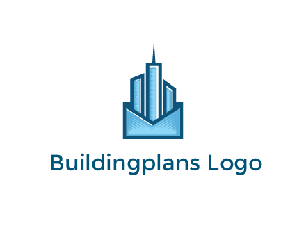 skyscrapers in envelope
