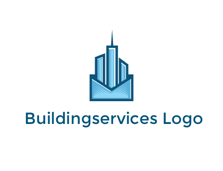 skyscrapers in envelope