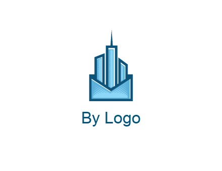 skyscrapers in envelope