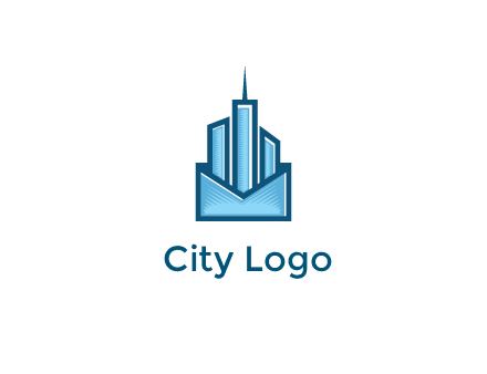 skyscrapers in envelope