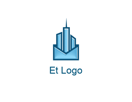 skyscrapers in envelope