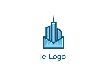 skyscrapers in envelope