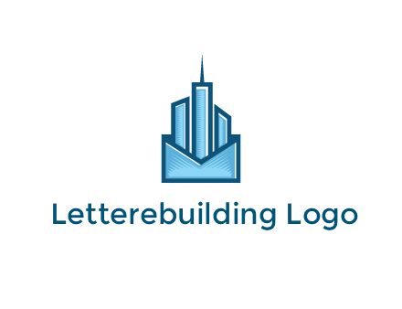 skyscrapers in envelope