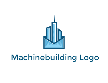 skyscrapers in envelope