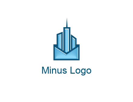 skyscrapers in envelope