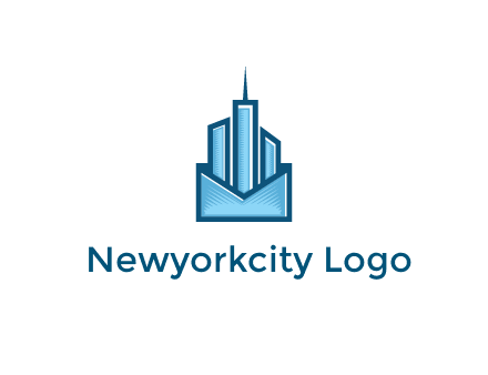 skyscrapers in envelope
