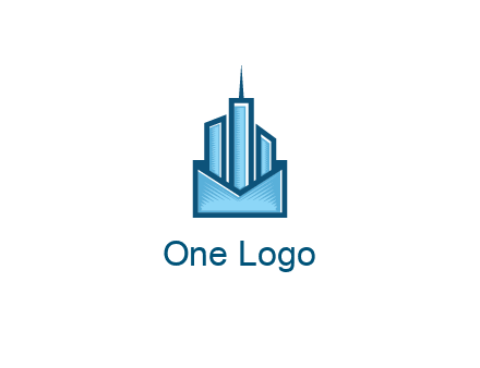 skyscrapers in envelope