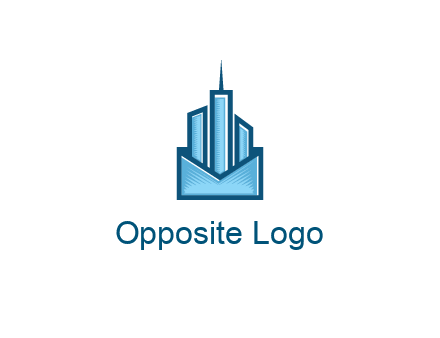 skyscrapers in envelope