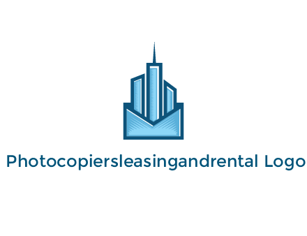 skyscrapers in envelope