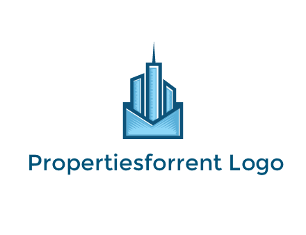 skyscrapers in envelope