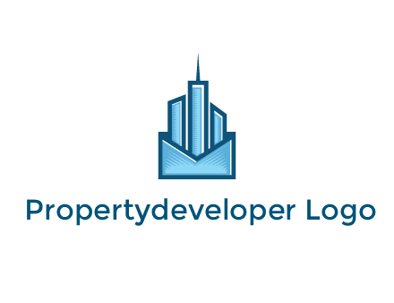 skyscrapers in envelope