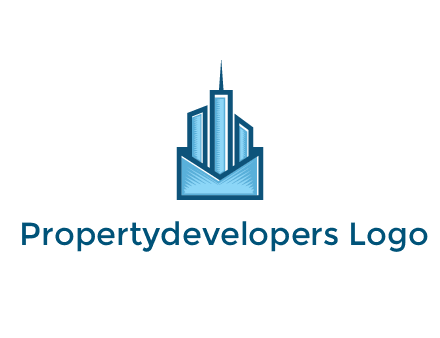 skyscrapers in envelope
