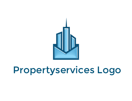 skyscrapers in envelope