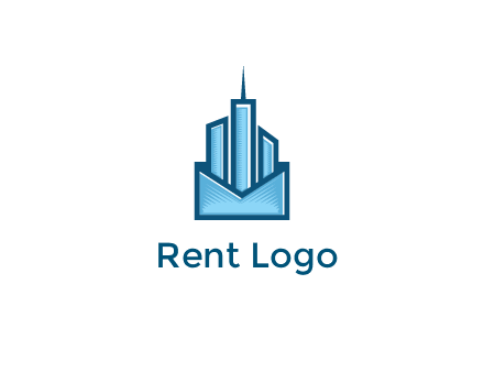 skyscrapers in envelope