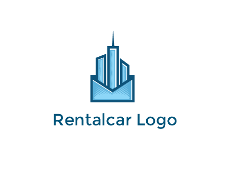 skyscrapers in envelope
