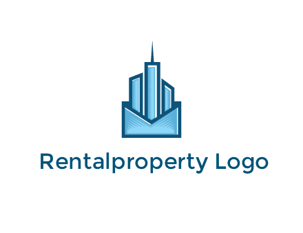 skyscrapers in envelope