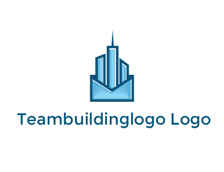 skyscrapers in envelope