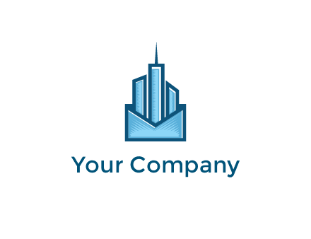 skyscrapers in envelope