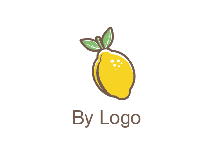 lemon with leaves