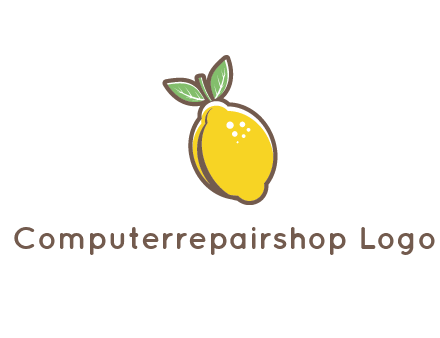 lemon with leaves