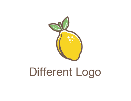 lemon with leaves