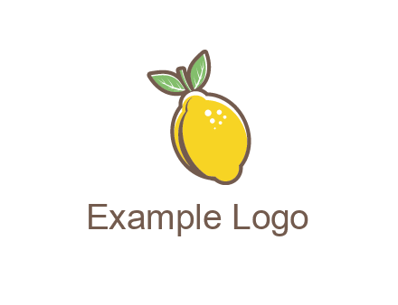 lemon with leaves