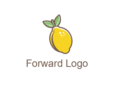 lemon with leaves