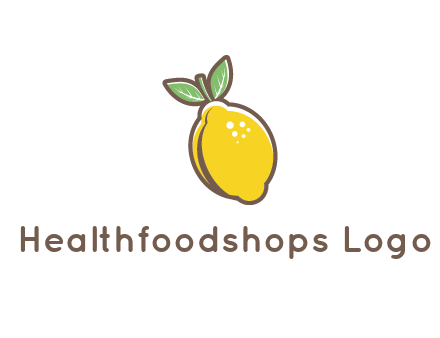 lemon with leaves