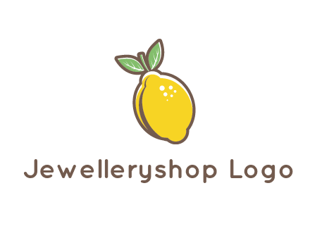 lemon with leaves