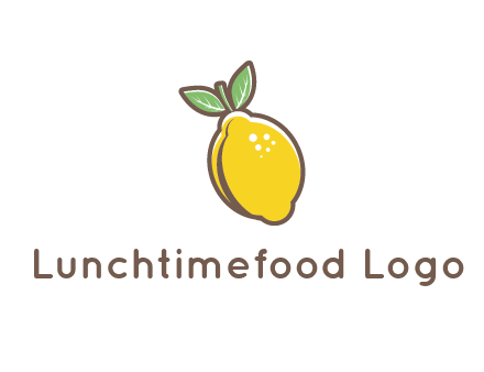 lemon with leaves