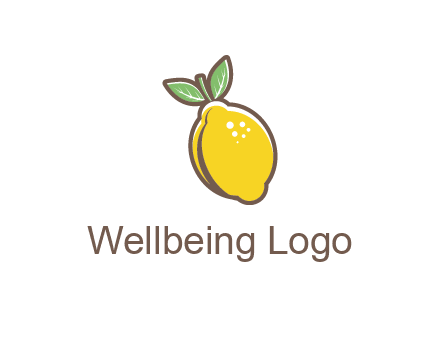 lemon with leaves
