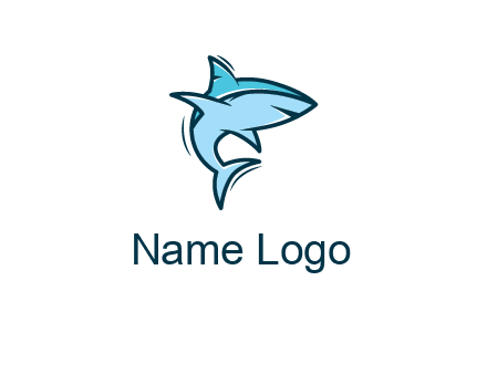 shark swimming