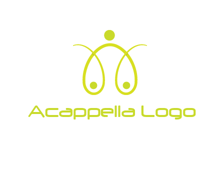 abstract people forming scale icon