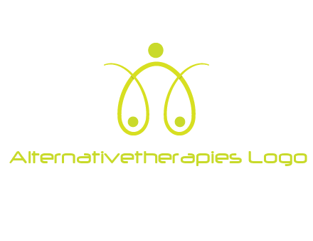 abstract people forming scale icon