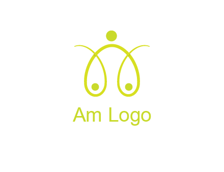 abstract people forming scale icon