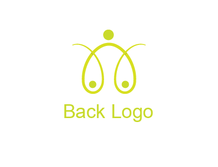 abstract people forming scale icon