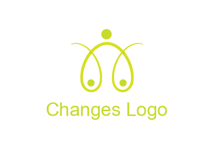 abstract people forming scale icon