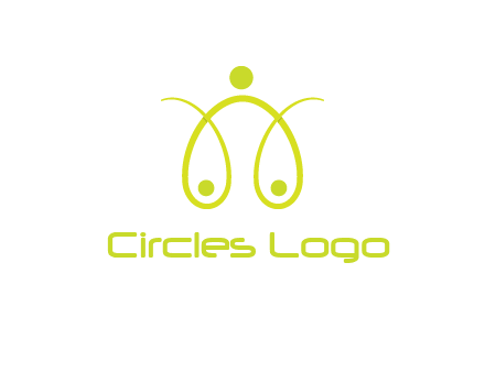 abstract people forming scale icon