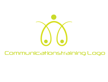 abstract people forming scale icon
