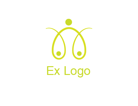 abstract people forming scale icon