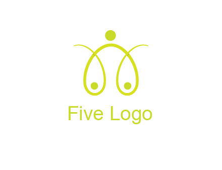 abstract people forming scale icon