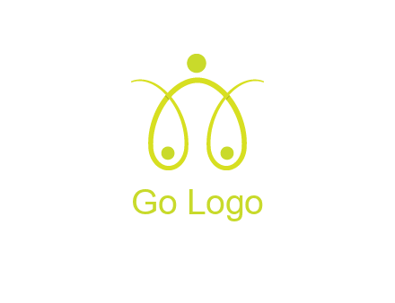 abstract people forming scale icon