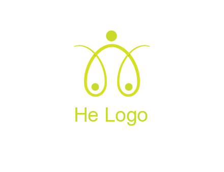abstract people forming scale icon