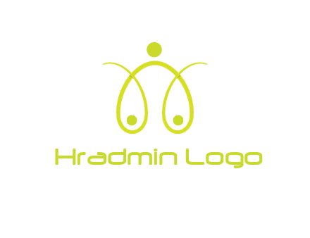 abstract people forming scale icon