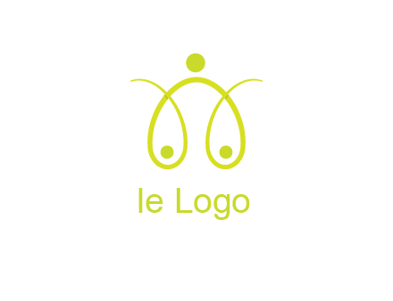abstract people forming scale icon
