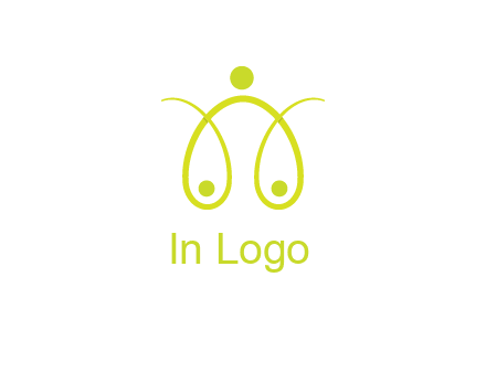 abstract people forming scale icon