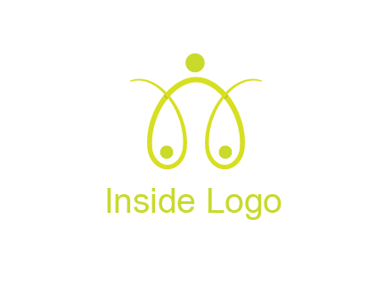 abstract people forming scale icon