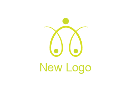 abstract people forming scale icon
