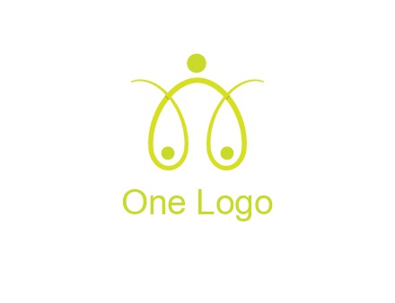 abstract people forming scale icon
