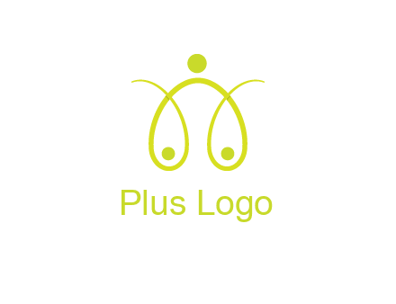 abstract people forming scale icon